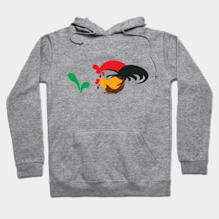 Chickens Mating Hoodie